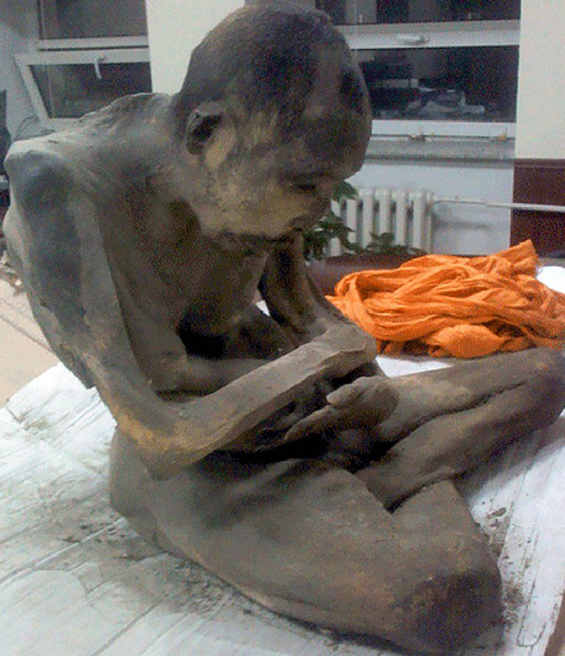 mummified 